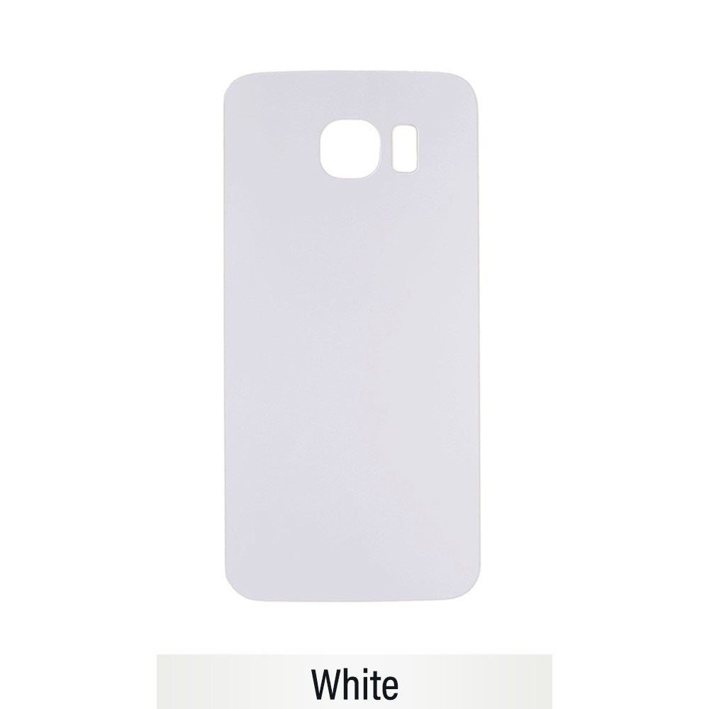 Red Rear Cover Glass For Samsung Galaxy S6 G920F-White Red Rear Cover Glass For Samsung Galaxy S6 G920F-White